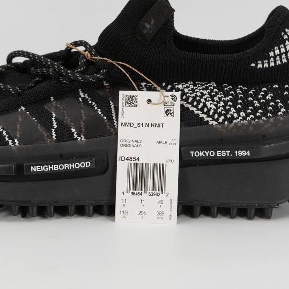 Adidas Men\'s Originals NMD S1 Knit Neighborhood Sneaker ID4854 Multi Size main image 4